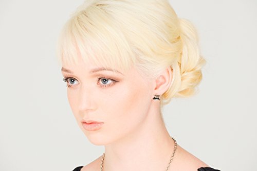 Disney Couture Orecchini a bottone, in argento, a