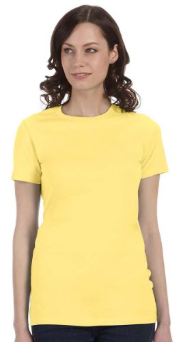 Bella + Canvas Ladies The Favorite T-Shirt, XL, YELLOW