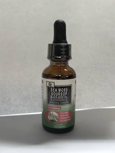 Vita Letuo Sea Moss + Soursop + Black Seed Oil Liquid Drops (30 servings) — view 7