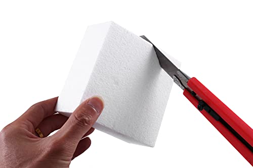 Amzqnart 8 Pack Crafts Foam Blocks, 4X4X2 Square Polystyrene Foam Bricks For Art Sculpting, Flower Arrangements, Sculpture, Modeling, School And Home Diy. #TOP3