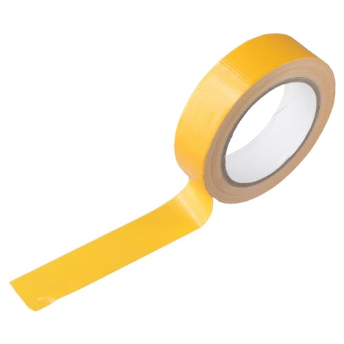 Image of FEIYING 30mm x 22 Yards Duct Tape Heavy Duty, Strong Industrial Strength,Flexible,No Res idue,Wate rproof and Tear by Hand,Multi-Use for Indoor & Outdoor Repairs(Yellow)