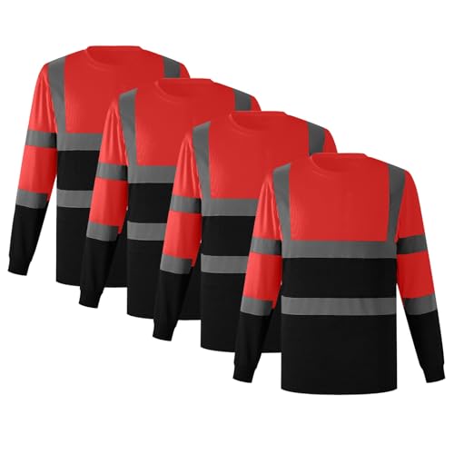 T-Shirt Manche Longue Homme Décontracté et Coupe Régulière