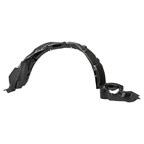 Image of TRQ Front Driver and Passenger Side Inner Fender Liner Set Compatible with 2006-2008 Lexus IS250 IS350