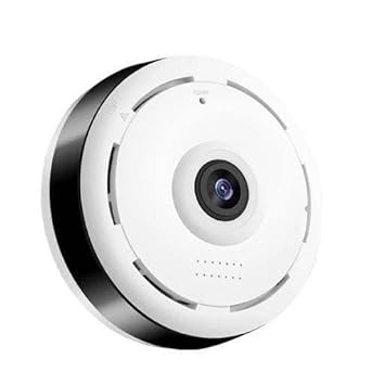 ORLOV 360 Degree Panoramic Fisheye Security CCTV Camera with Motion Detection |Two-Way Audio | WiFi | Night Vision | V380 App Mobile Connectivity IP Smart CC Camera for Home, Shop & Office - image, photos