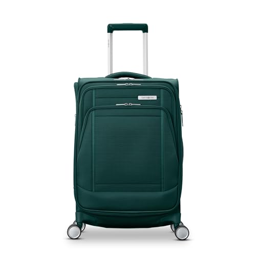 Image of Samsonite UpLIFT Lightweight Softside Carry-On Luggage with Spinner Wheels - Expandable - Airline-Approved, Polyester Soft Suitcase for Ultra Light Travel - Emerald Green