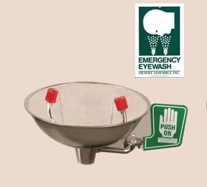 Desert Assembly Opti-Klens Wall Mounted Eyewash 469322