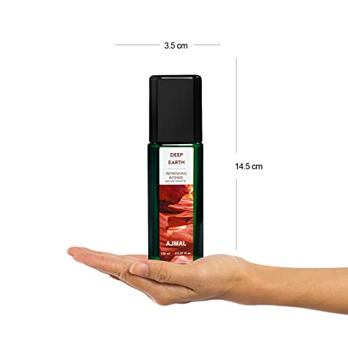 Ajmal Deep Earth Eau De Toilette Woody Perfume 150ML & Ajmal Aurum Perfume Deodorant 200ml Body Spray Gift For Women Combo - Image 4
