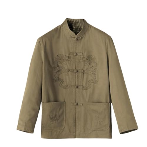 Veste Hanfu homme style chinois ample costume Tang pour éliminer l'inconfort des mouvements