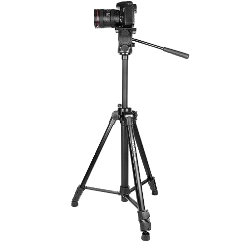 Tripé Profissional Kingjoy VT-1600 com Cabeça Hidráulica VT-1520 até 4kg (Alumínio)