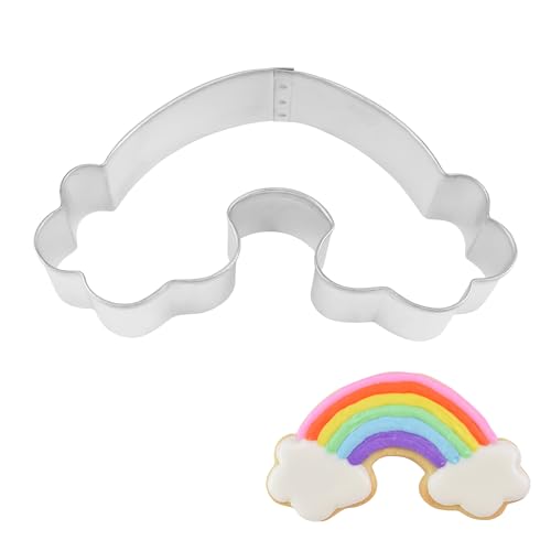 R&M Rainbow 4.75' Stainless Steel Cookie Cutter