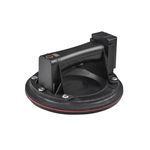 Suction Cups for Glass, 8 Inch Vacuum Pump Automatic Air Extraction Electric Suction Cup,Flitting Glass,Tool of Tiling,Supports TypeC Charging Port,Granite & Glass Lifting(White)