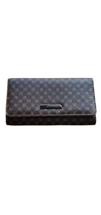Premium Printed Long Wallet for Women - Fashionable Handheld Clutch Bag, Ideal Gift for Girls & Women (Brown)-image-23