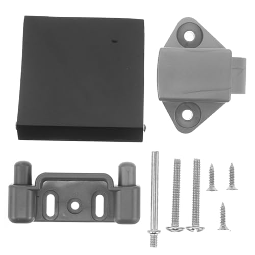 SOLUSTRE Cerradura Metálica para Cajón y Puerta RV Diseño Elegante Fácil Instalación Pestillo de Seguridad Versátil para Campers Caravanas y Muebles de Hogar