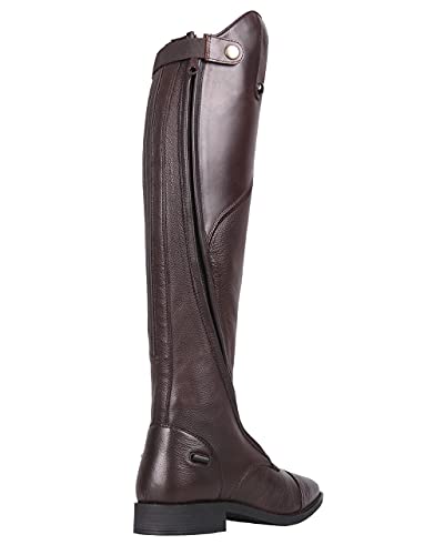 Foto von QHP Eleganter Damen Leder-Reitstiefel Tamar Adult normal (braun, numeric_40)