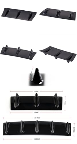 Alerón para parachoques trasero de coche compatible con modelos E46 E92 F20 5