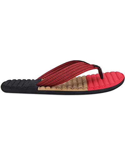 Image of Pampy Angel V-Tricolor-p Men's Flip Flops Slides Back Open Household Comfortable Slippers, ()