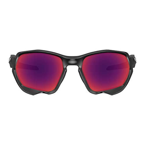 Image of Well-aimed Replacement Lenses Compatible with Oakley Plazma OO9019 Sunglasses - Midnight Iridium Polarized