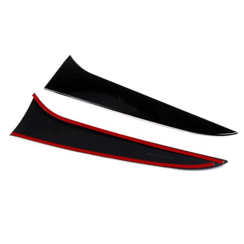 Becquet de vitre arrière pour BMW X1 E84 2009-2015 en plastique ABS noir