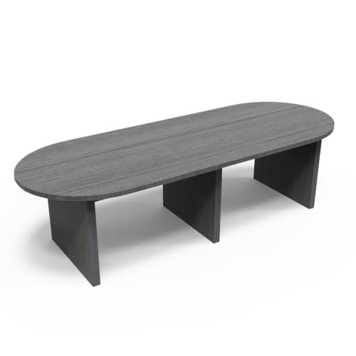 Image of Conference and Meeting Table for Office Furniture, Executive Boardroom Table, Modern Meeting Desk for Corporate Offices and Professional Workspaces (MCT-143 LPB L8W4)