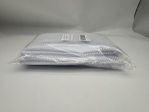 62 X 59 Inch White Mesh Fabric Slightly Stretchy for Sewing Projects, Shopping Bag, Backpack Pocket and Straps and Netting Clothes - Image 13