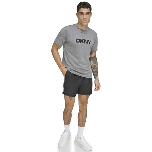 Image of DKNY Men's Short Sleeve Quick Dry 40+ Protection UPF Active Top