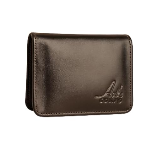 Carteira Masculina Smart Couro Legítimo Cartão E Cnh Pequena - Primeira Linha Premium (Marrom)