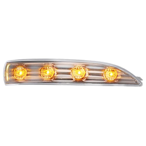 X AUTOHAUX Car LED Front Right Side Mirror Turn Signal Light No.87624-2S200 for Hyundai Tucson 2010 2011 for Hyundai Ix35 2010 2011 2012 2013 2014