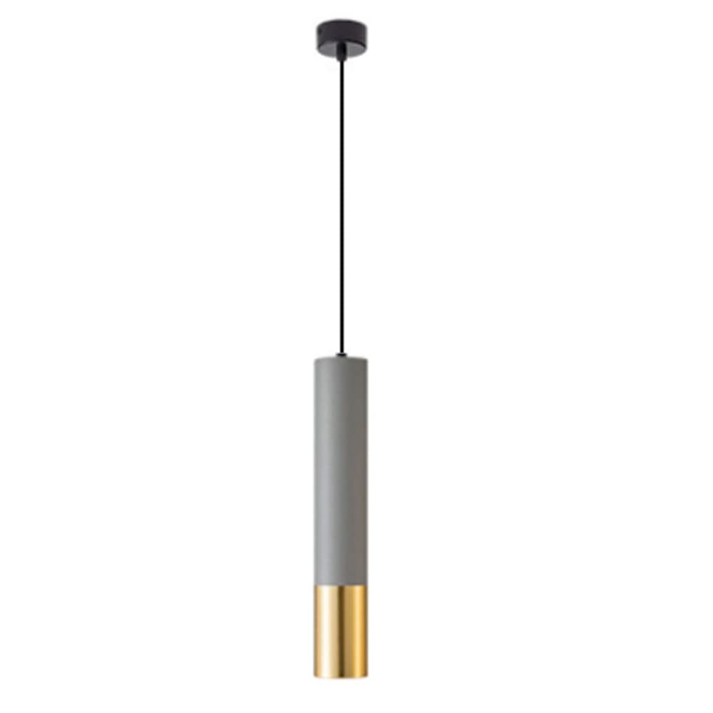 Lustre tube long en aluminium pour illuminer votre bar de cuisine moderne