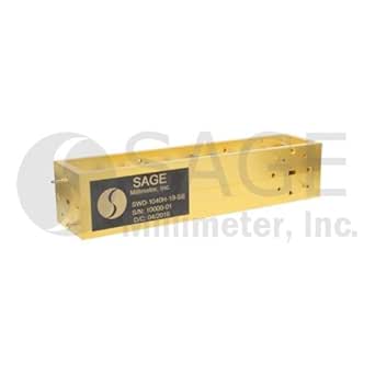 WR-19 Waveguide Coupler 3-Port Multi-Hole, Split-Block Design Operating ...