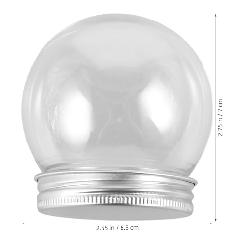 Globos de Plástico Transparente con Tapa que Evitan Roturas en Proyectos Creativos 8