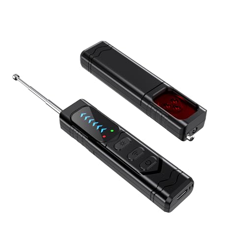 Mokhike Cámaras Bug Finder, Detector de Señal RF Grabación Antiespía para GPS Tracker (T17AF)
