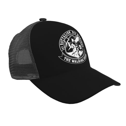 1st Battalion, 9th Marines Mesh Baseball Cap - Classic Adjustable Peak Cap, Trucker Hat for Men & Women