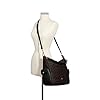 Coach-Pennie-Shoulder-Bag Coach Pennie Shoulder Bag In Signature Canvas Black/Brown