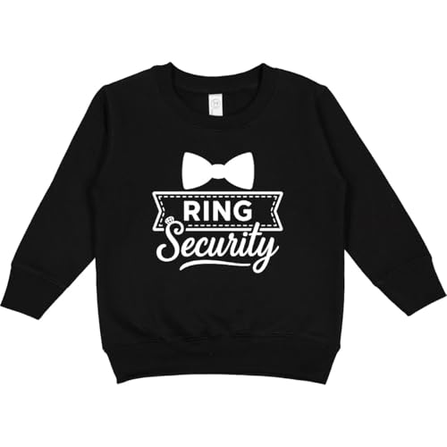 inktastic Ring Security Wedding Toddler Sweatshirt