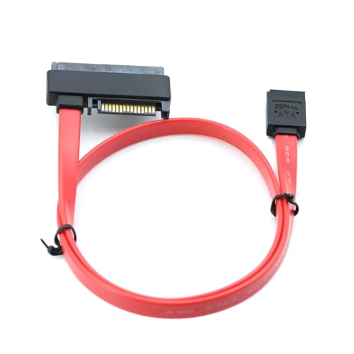 Cable de Datos SATA a SAS SFF-8482 0.5m Rojo miniatura 5