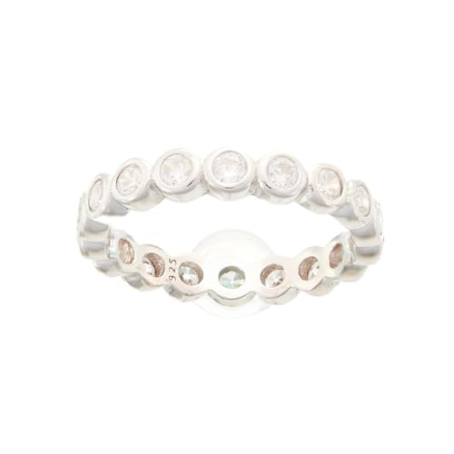 Bague Charming Silver Ring zircons taille 54 anneau argenté RI050W sBS2328
