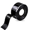 Sunroda Self Fusing Silicone Tape 1''x16.4 FT Waterproof Self-Amalgamating Repair Tape for Plumbing, Hose, Pipeline & Electrical Cable Winding Emergency Leak Seal for Hot Cold Pipes (0.5mm Thickness)