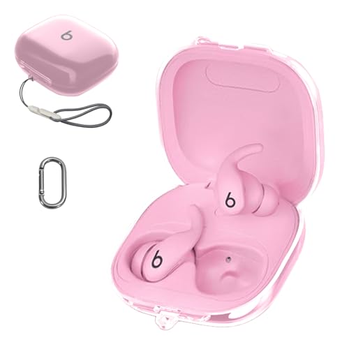 Beats Powerbeats Fit �p �P�[�X TPU �N���A�J�o�[ �ϏՌ� �h�� �h�o ����~�� �Ռ��z�� �y�� ���^ �[�d�Ή� ���C�����X�C���z���ی�P�[�X �����^�ѕ֗� Beats Powerbeats Fit�Ή��i�N���A�s���N�j