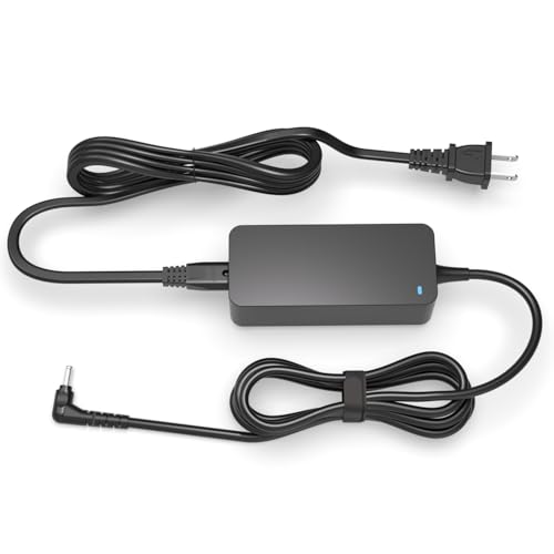 UL Listed Charger Fit for LG Gram Laptop – Fit for LG Gram 13.3' 14' 15' 17' Series 13Z970 13Z975 13Z980 14Z960 14Z970 14Z980 15Z970 15Z975 15Z980 17Z990 17Z995 Round Tip AC Adapter Extra Long Power