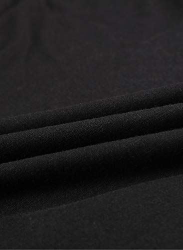 Ecokauer Big Girls Toddler Spring Clothes Outfits Tops Casual Long Sleeve Side Buttons Tunic Girls' Tops, Tees & Blouses For Children Cute Little Girls Loose Fashion Black Tee Shirts Size 10-11 #TOP3