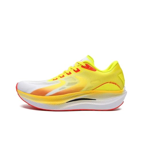 Image of Carbon Plate Marathon Running Racing Shoes Men Stable Support Shock-Relief Ultra-Light TPU Outsole Rebound Sneakers