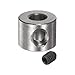 uxcell 10pcs Set Screw Collars 5mm Bore Stainless Steel Shaft Collars, 10mm OD, 7mm Width, Landing Gear Stopper Wheel Collar