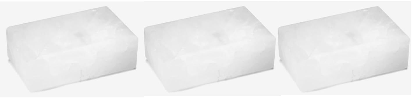 3x Ałun potasowy SKŁOŃ REKTANGLOWY BLOK 90 GR HYGIENE Twarzy, Ciało, PO OGRZEWANIU I DEPILACJI - 3 CZĘŚCI