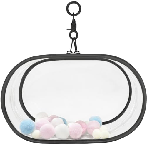 YUYAKESHIP[X ɃobN ho ʂ|[` Oo obO ȉ~` PVC l` ʂݗp NA JoɂЂ [ L[z_[tiubNE22.5cmj