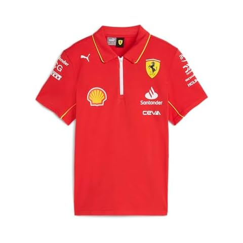 PUMA Scuderia Ferrari Kids Polo Shirt 2024 Cover