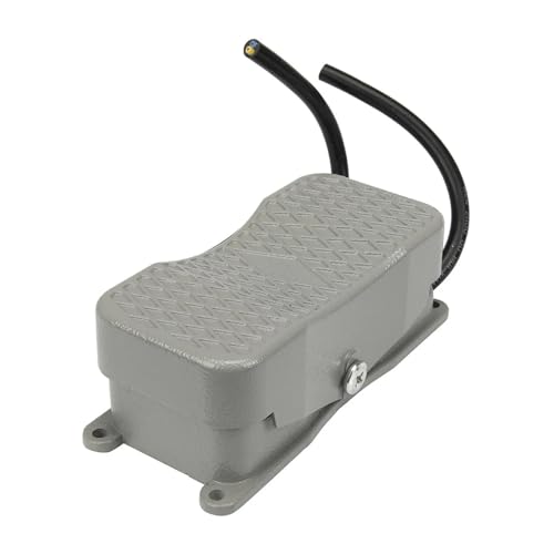 Interrupteur à pédale YDT1-20 alu inverseur d'alimentation avant arrière deux fils