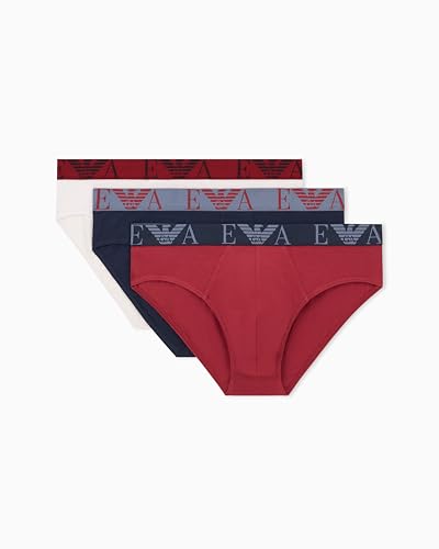 Emporio Armani Men's Bold Monogram 3 Pack Brief