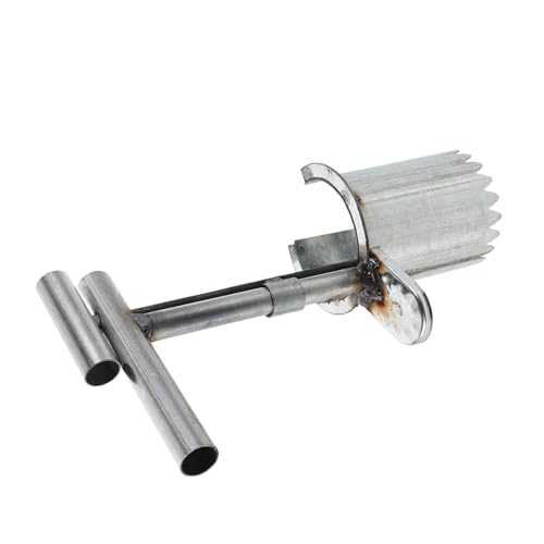 INOOMP Bulb Planter Tool: Stainless Steel Bulb Planting Tool with Handle Small Flowers Transplanter for Plants Tulips Daffodils Lily