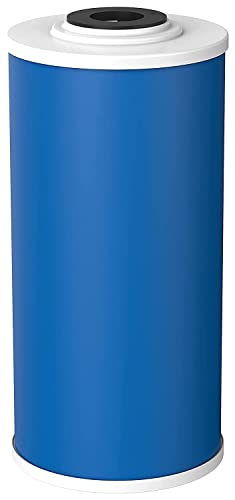 Image of Pentair Pentek GAC-BB Big Blue Carbon Water Filter, 10-Inch, Whole House Heavy Duty Granular Activated Carbon (GAC) Replacement Cartridge, 10 inch x 4.5 inch, Pack of 8