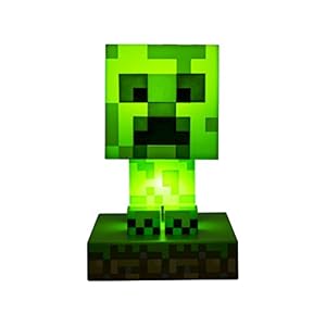 Paladone Minecraft Creeper Icon Light Officially Licensed Merchandise, Green